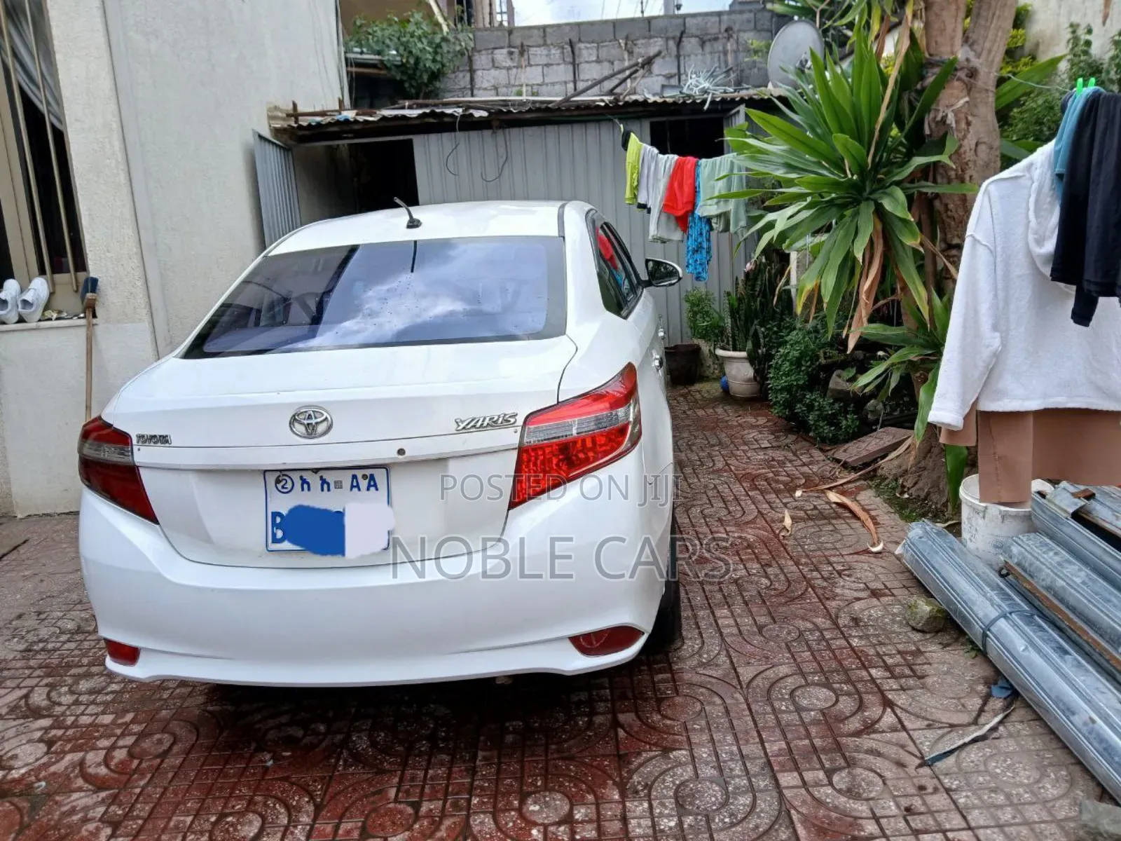 Toyota Yaris 2014 White