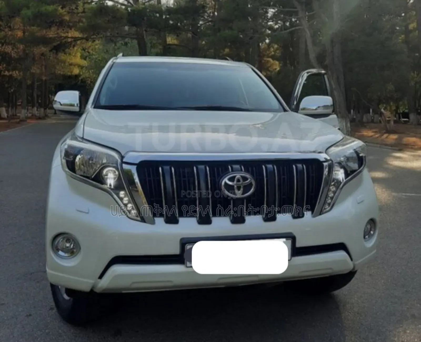 Toyota Land Cruiser Prado 2015 White