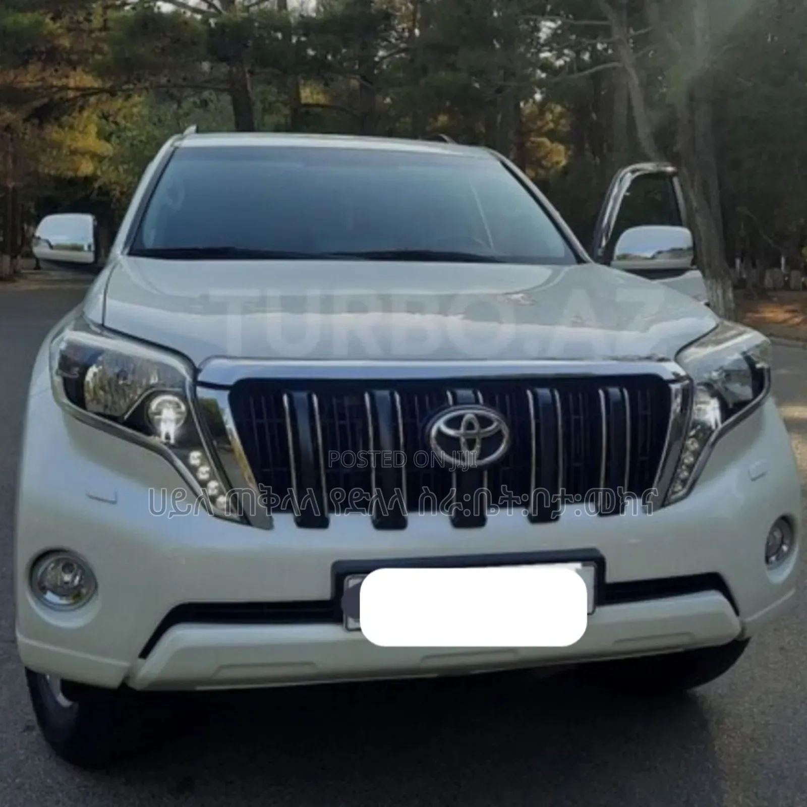 Toyota Land Cruiser Prado 2015 White