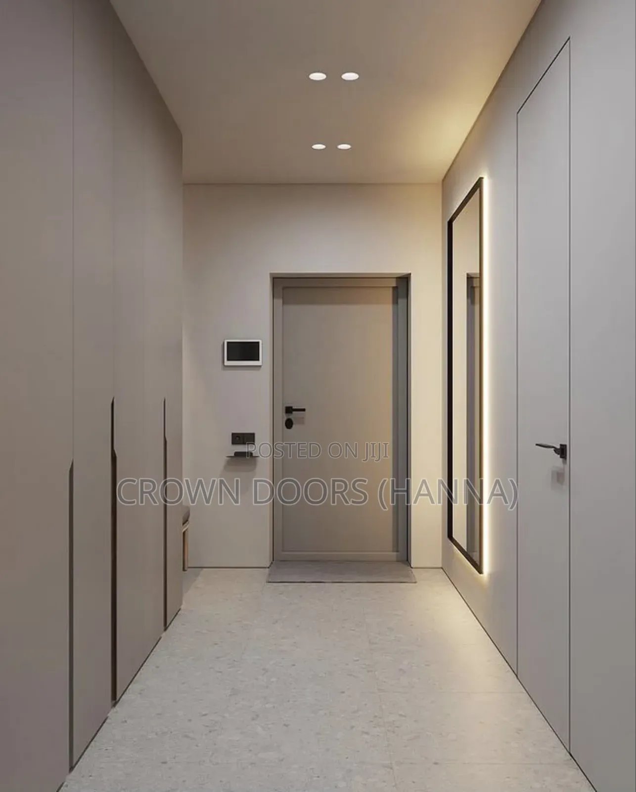 Crown Doors 100% Water Proof Doors For Indoor Main Gates.