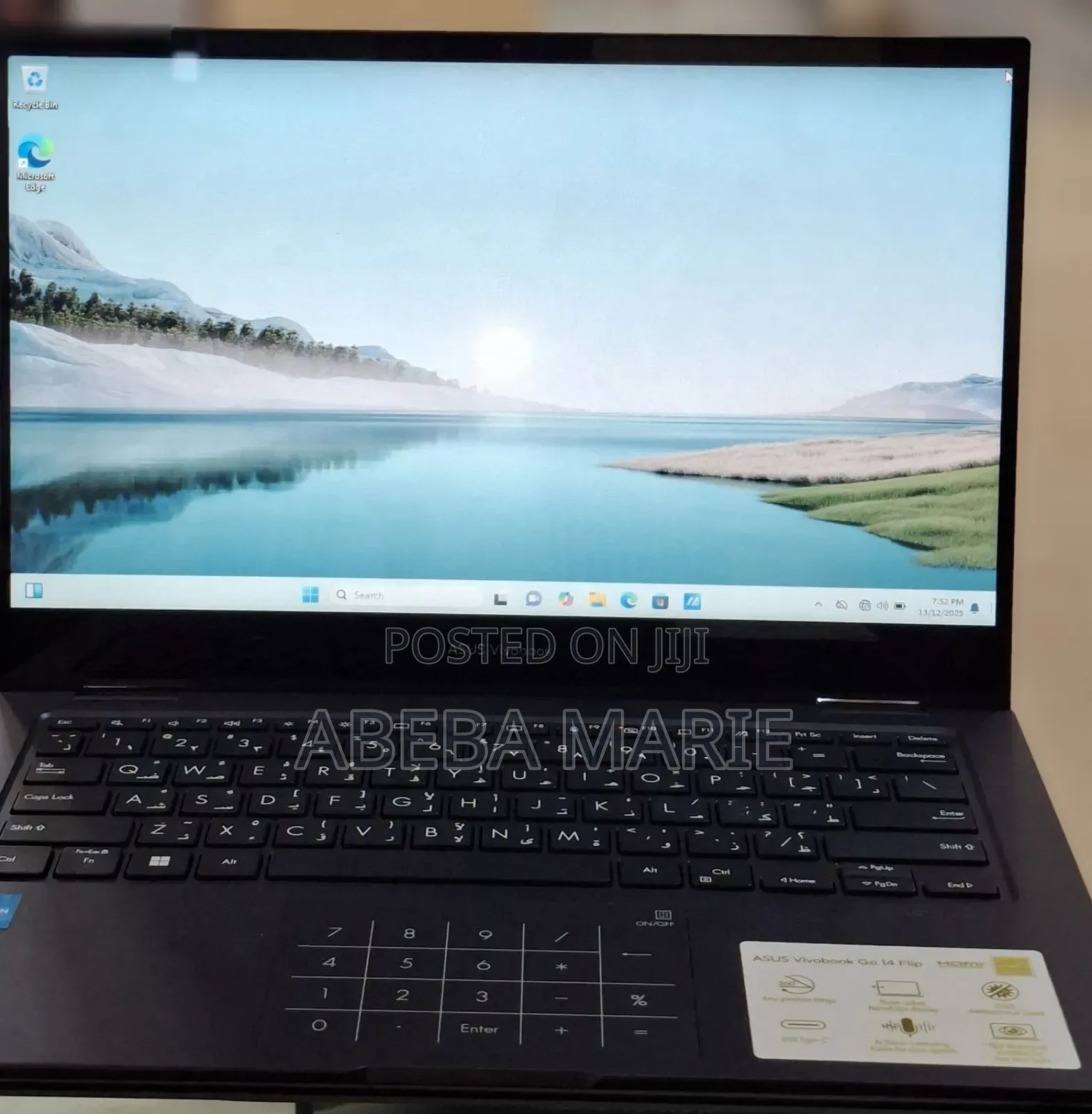 New Laptop Asus VivoBook Flip 14 TP401CA 4GB Intel Celeron SSD 128GB