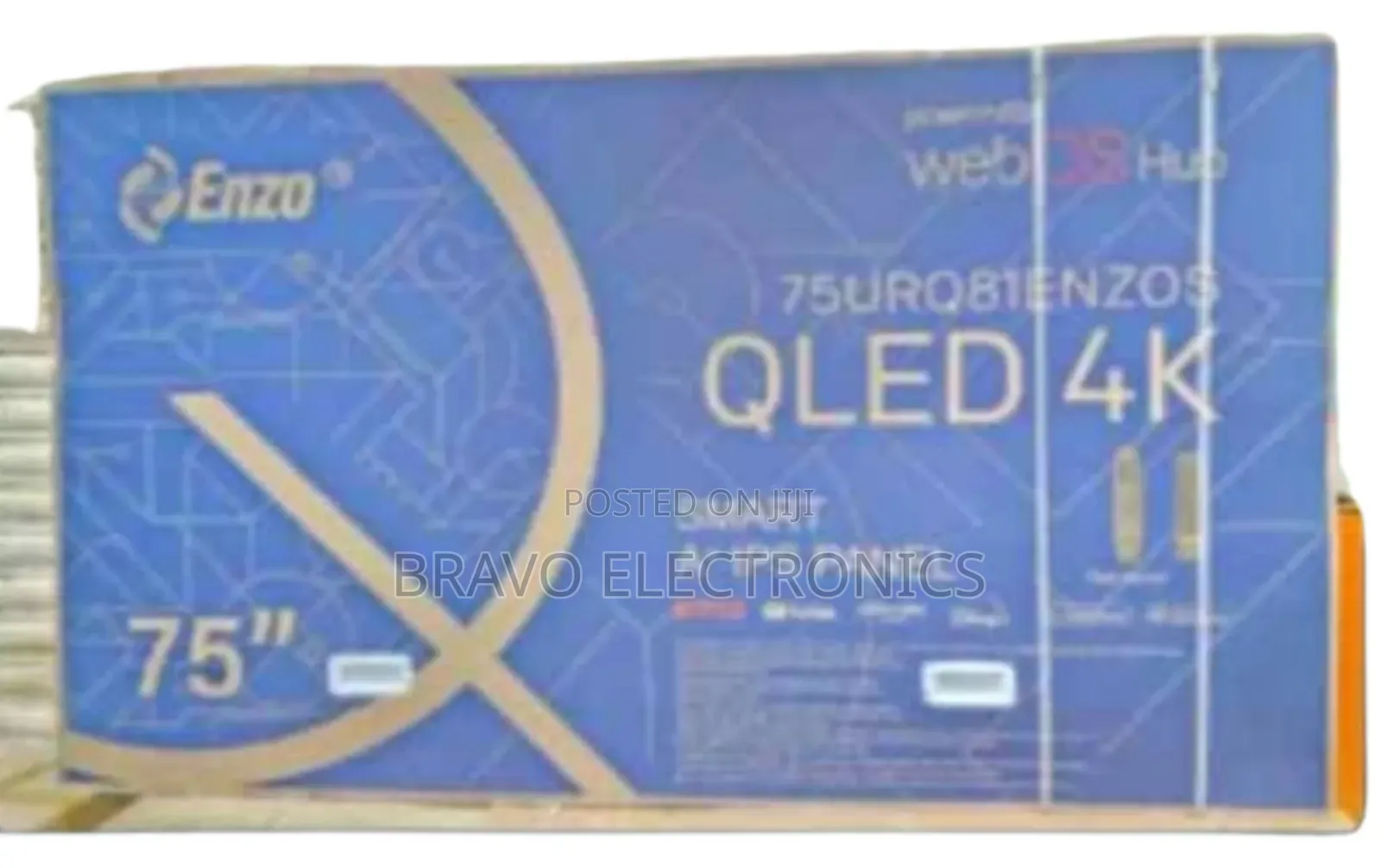Enzo 75” Qled Smart Tv – A+ Panel | Stunning Ultra Hd