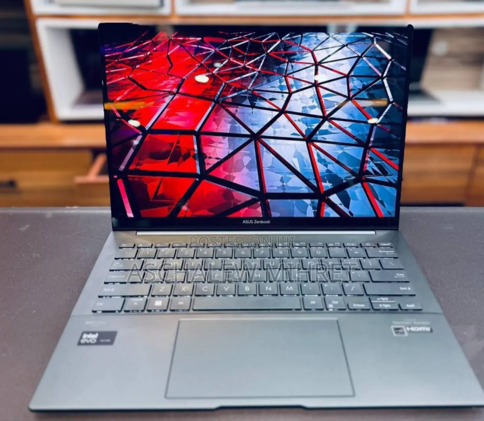 New Laptop Asus Zenbook Duo 14 8GB Intel Core Ultra 5 SSD 512GB