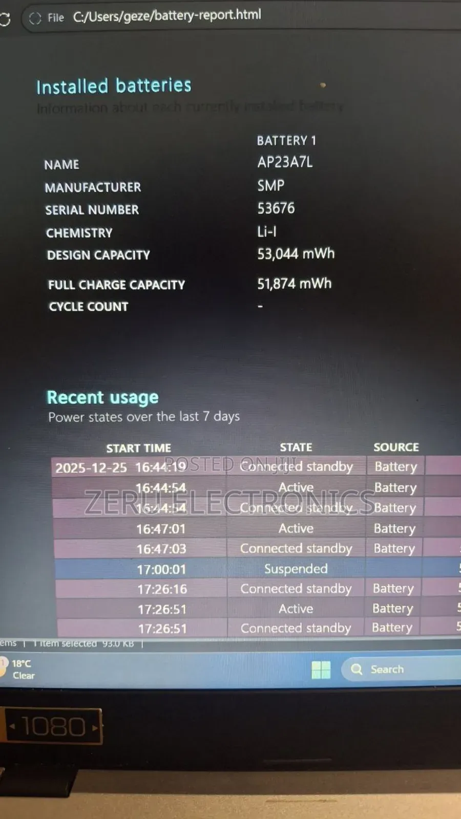 Laptop Acer Aspire 3 12GB Intel Core I5 SSD 500GB