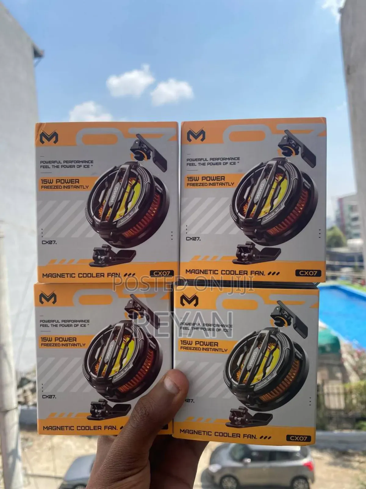 Memo Cx07 Phone Cooler / High Quality / Cooling Fan /