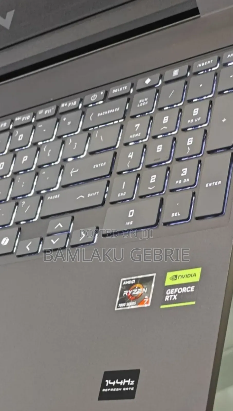 New Laptop HP Victus 16 16GB AMD Ryzen 7 SSD 512GB