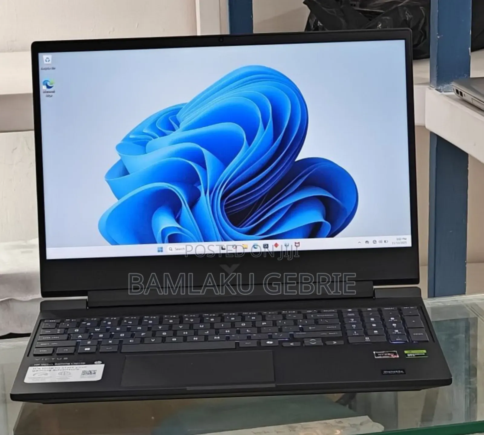 New Laptop HP Victus 16 16GB AMD Ryzen 7 SSD 512GB