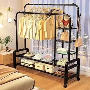 Amazing Shoe Rack and Cloth Rack