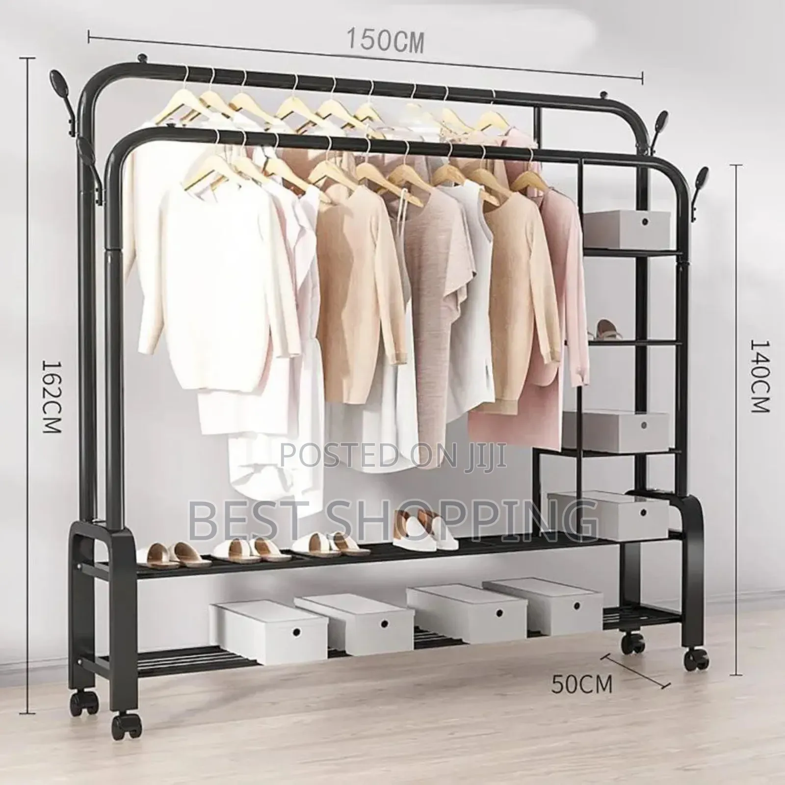 Amazing Shoe Rack and Cloth Rack