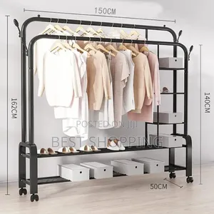 Amazing Shoe Rack and Cloth Rack