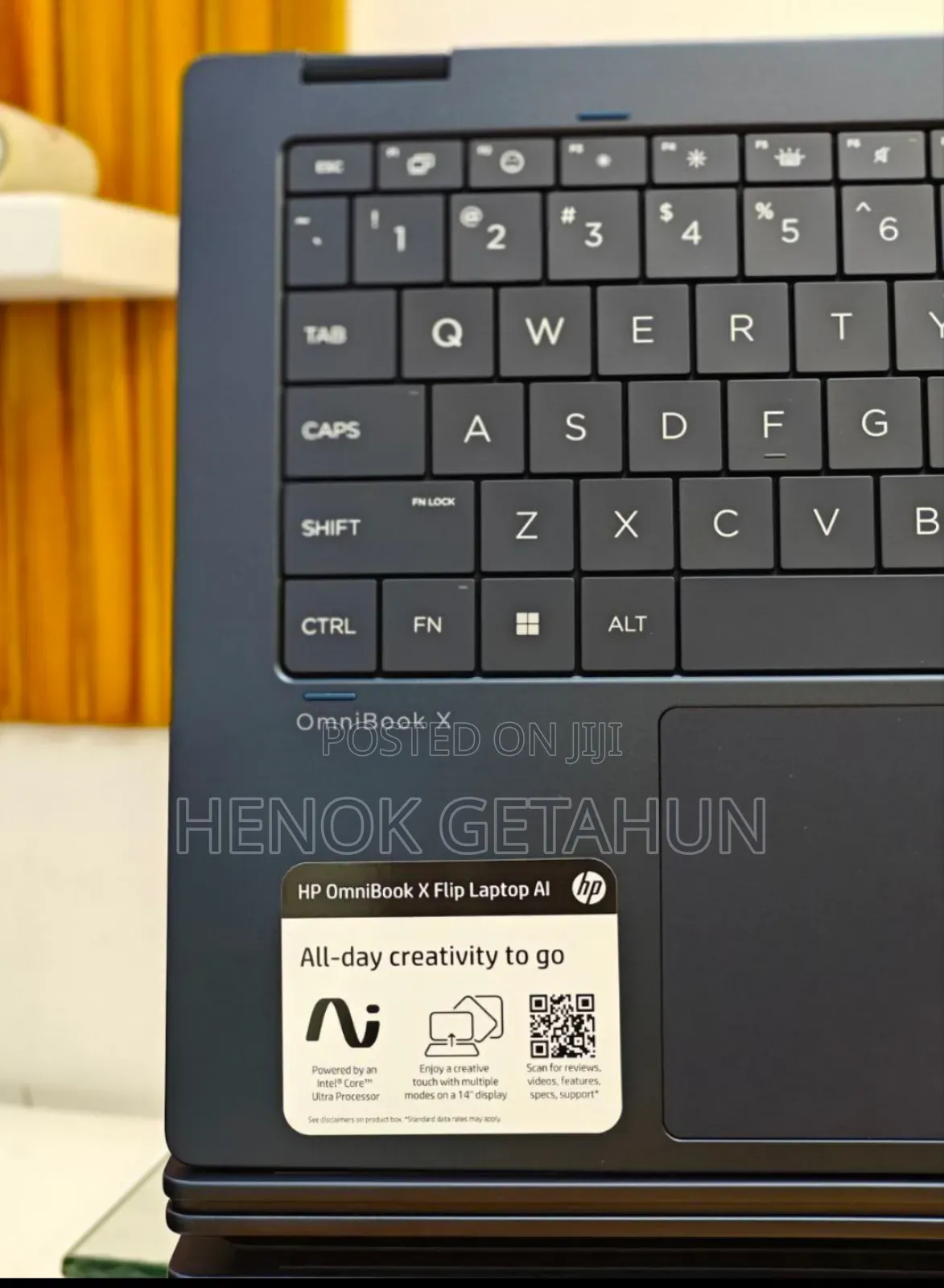 New Laptop HP OmniBook X Flip 14" 16GB Intel Core Ultra 7 SSD 1T