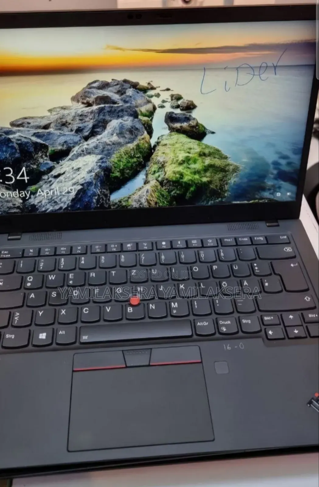 New Laptop Lenovo ThinkPad X1 Carbon 16GB Intel Core I7 SSD 512GB