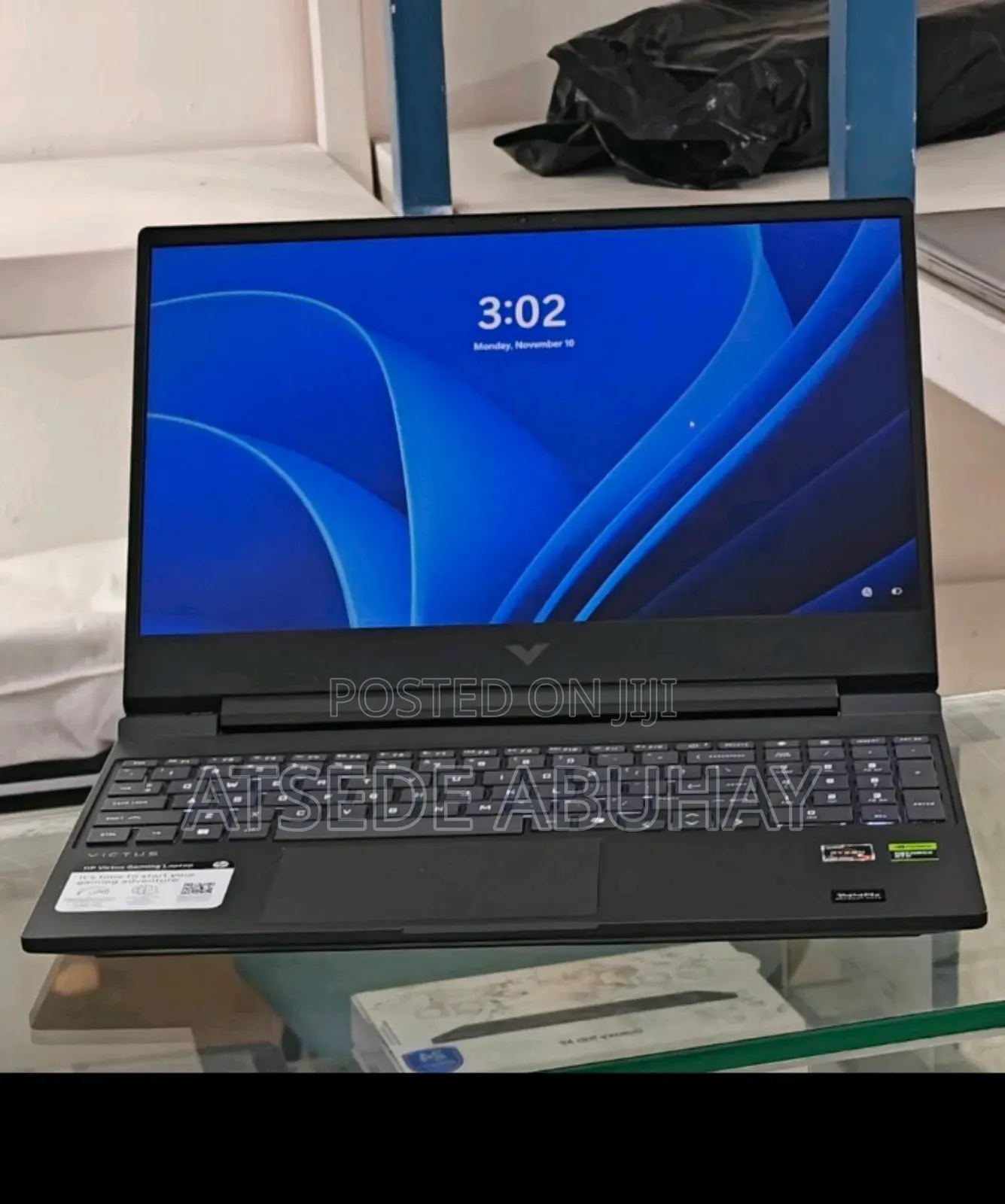 New Laptop HP Victus 15 16GB AMD Ryzen 7 SSD 512GB