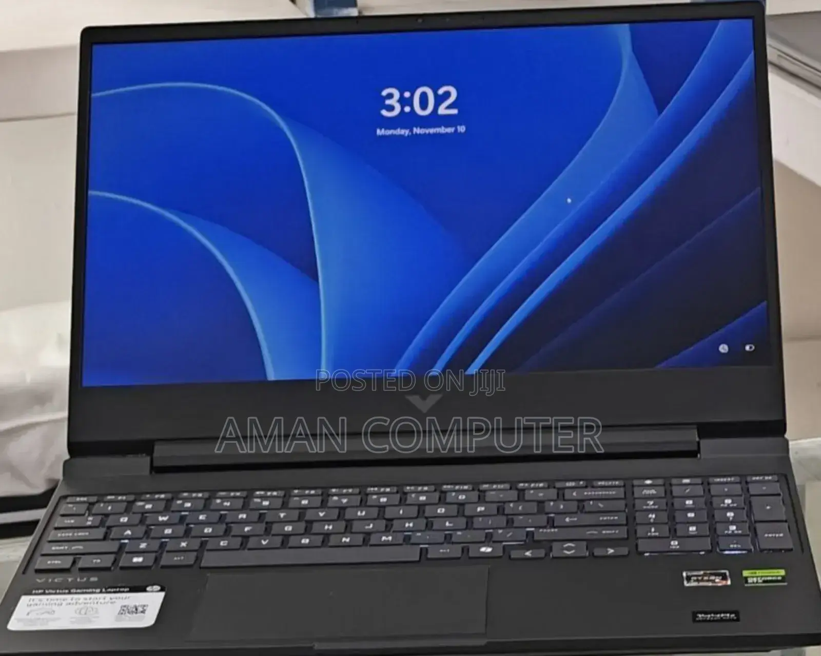 New Laptop HP Victus 15 16GB AMD Ryzen 7 SSD 512GB