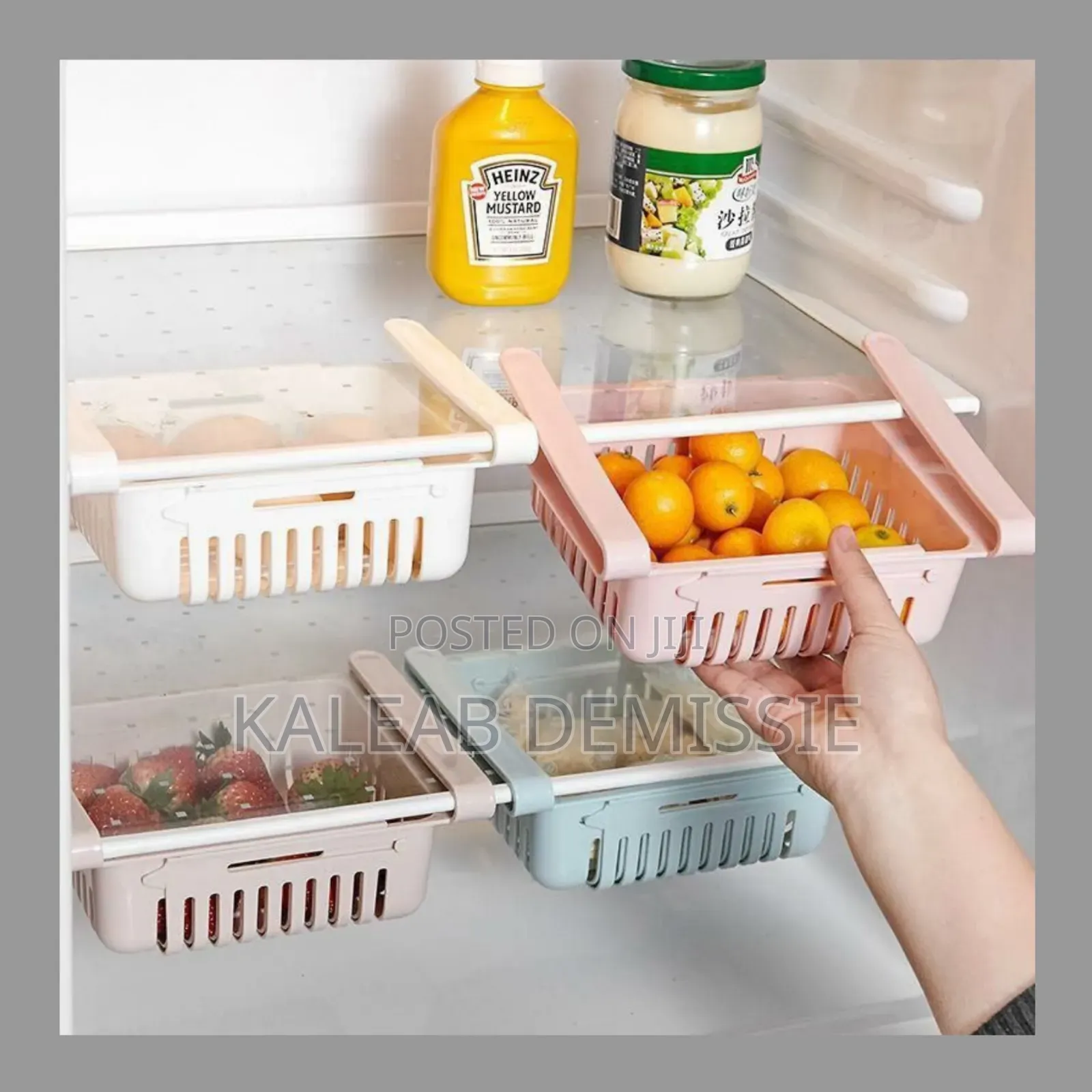 Expandable Fridge Space Organizer