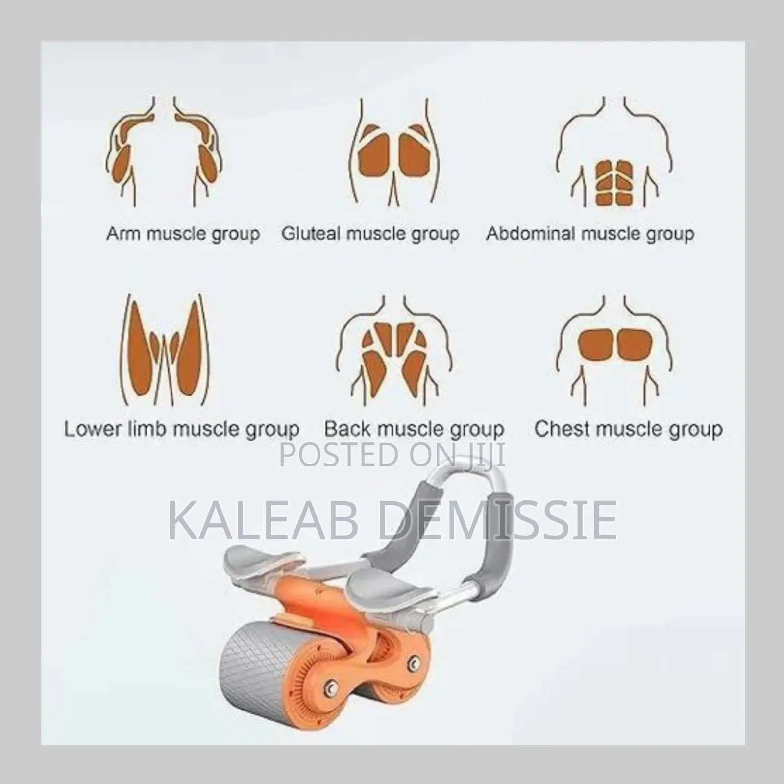 Elbow Support Rebound Abdominal Wheel