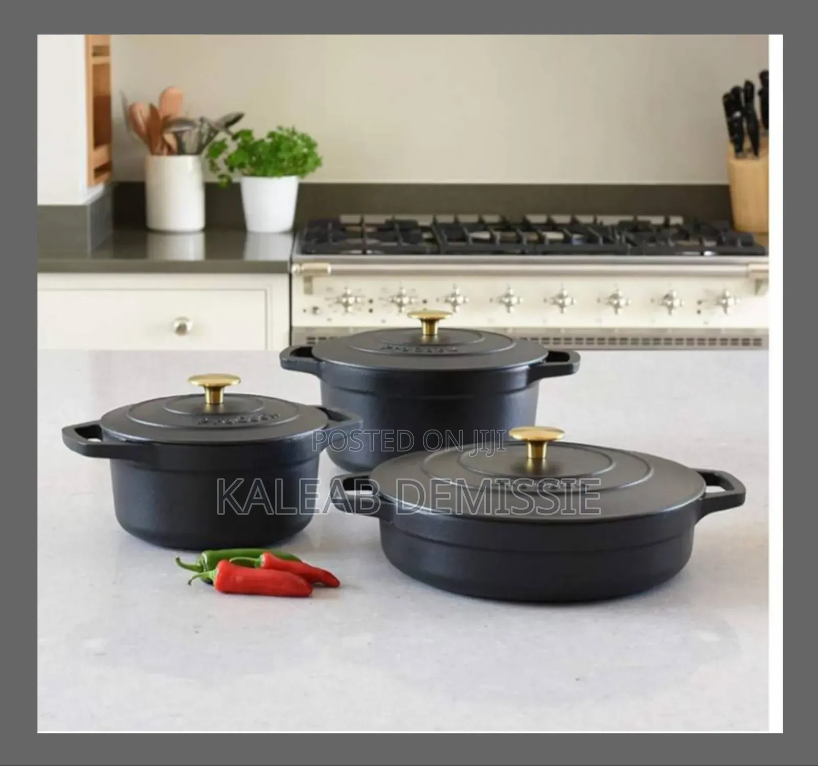 Momcoc 3pcs Non Stick Cookware