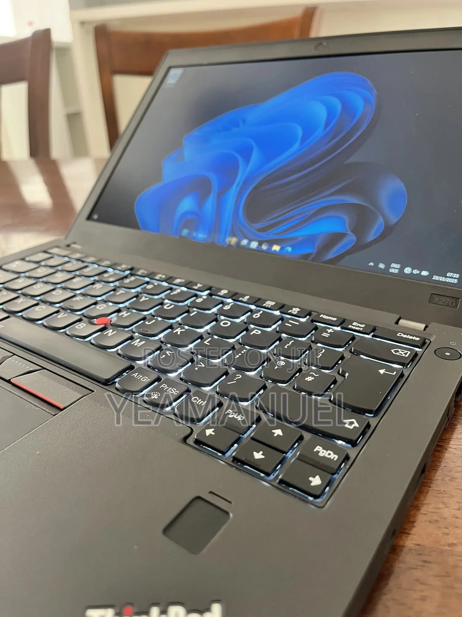 New Laptop Lenovo ThinkPad X270 16GB Intel Core I7 SSD 256GB