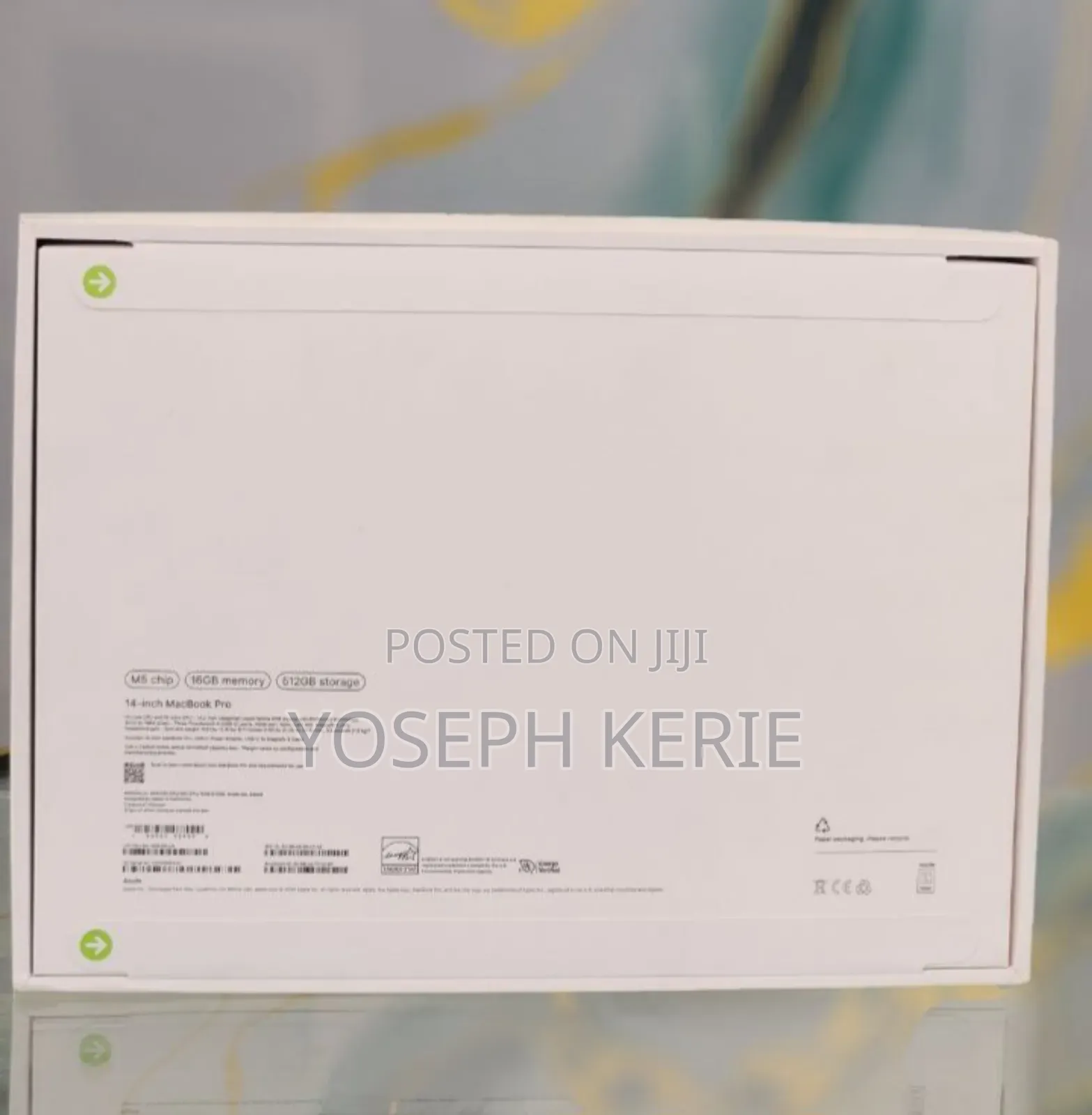 New Laptop Apple Macbook Pro 2025 M5 14-Inch 16GB Apple M5 SSD 512GB