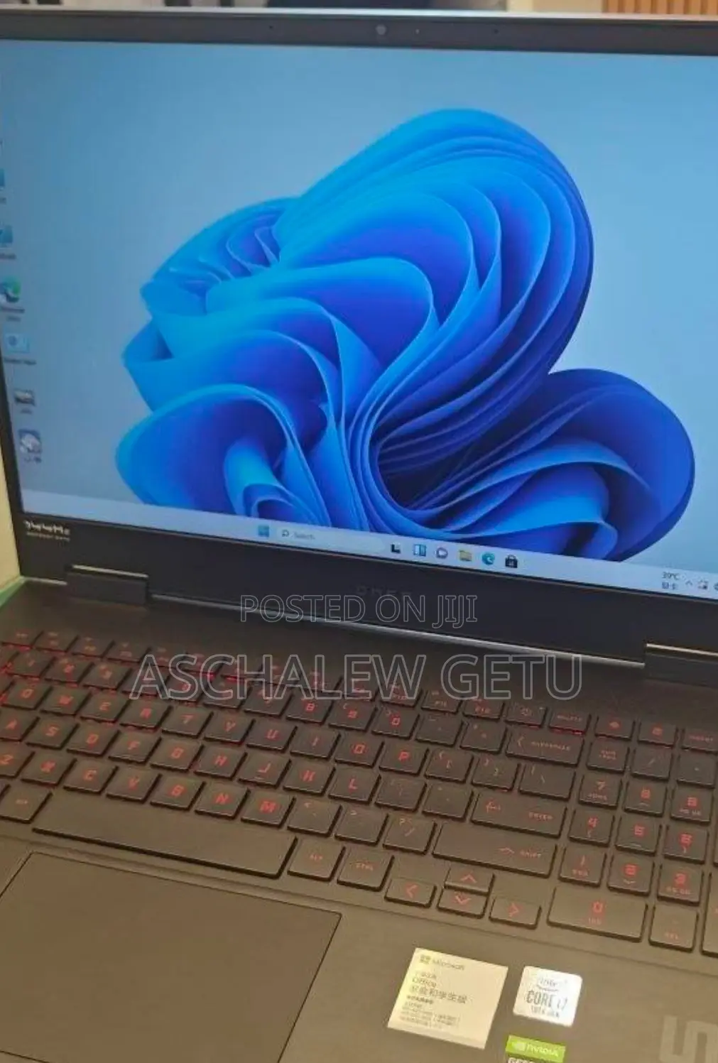 New Laptop HP Omen 15 16GB Intel Core I7 SSD 1T