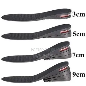 Height Increase Insoles With an Air Cushion Heel.