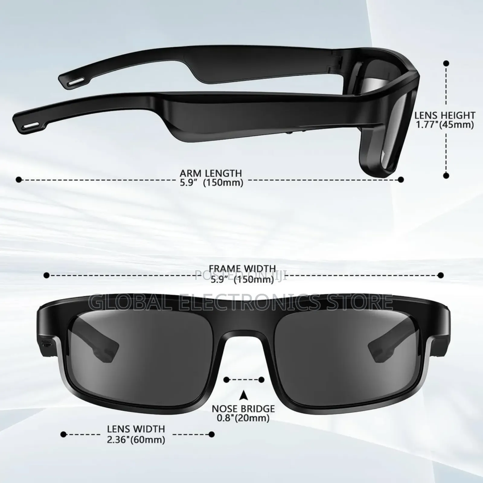 Original Smart Glass With V5.3 Chip Enc Call Noise Reduction