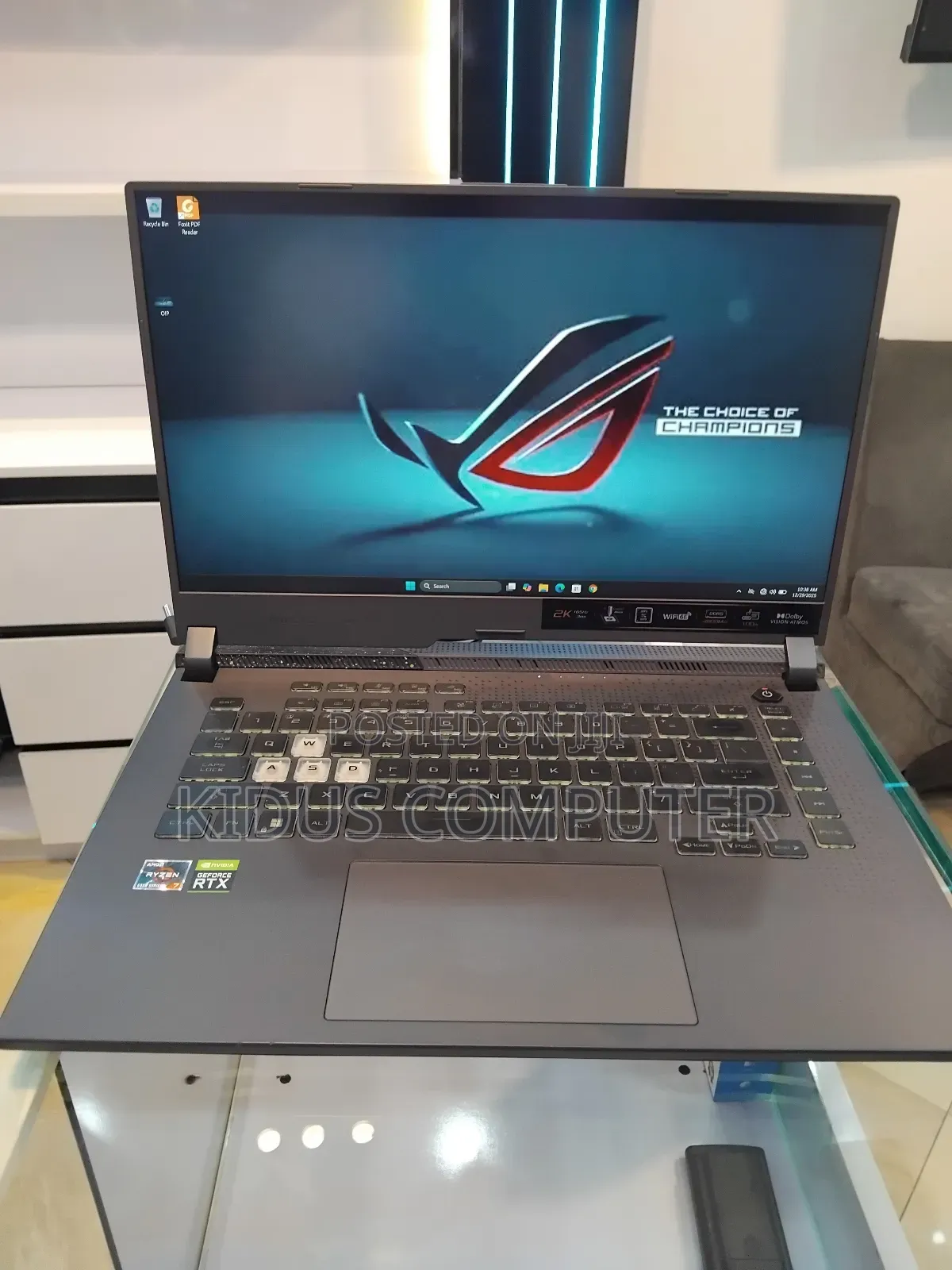 New Laptop Asus ROG Strix G16 G614 16GB AMD Ryzen 7 SSD 512GB