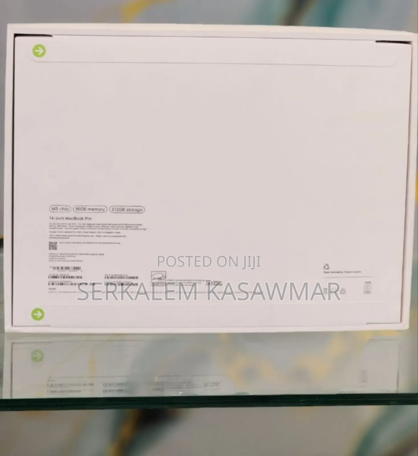 New Laptop Apple MacBook Pro 16GB Apple M5 SSD 512GB