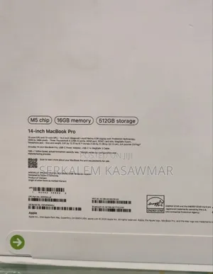 New Laptop Apple MacBook Pro 16GB Apple M5 SSD 512GB