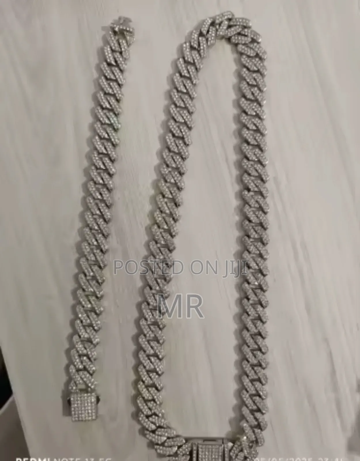 Chain Cross and Watch (Diamond)