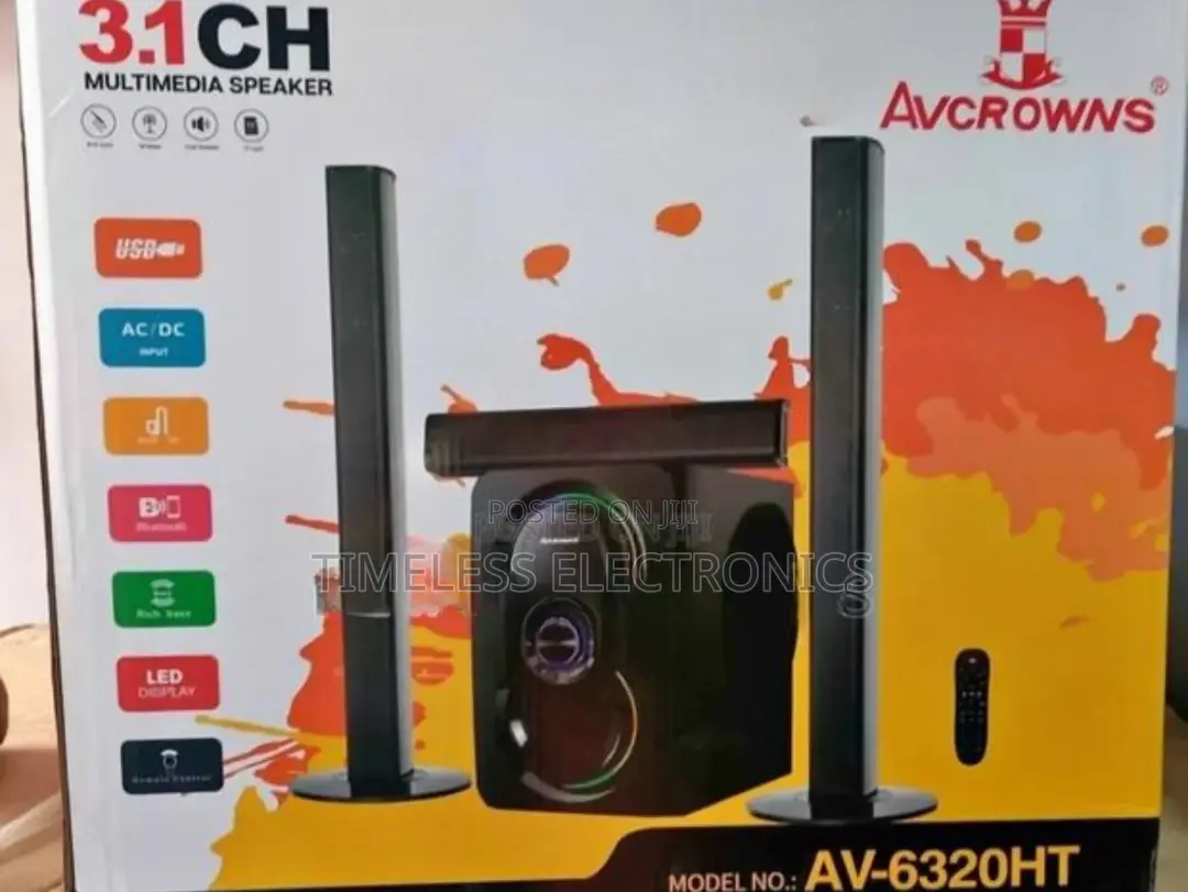 Av Crown Speaker – Powerful Sound for Music Movies!