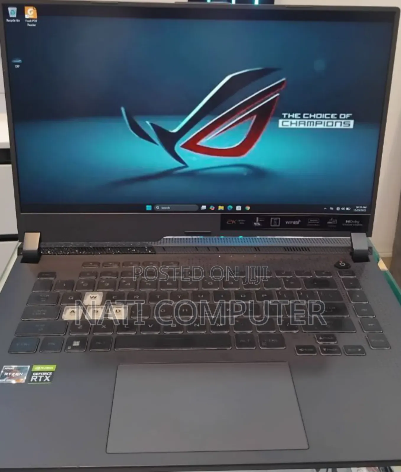 New Laptop Asus ROG Strix G16 G614 16GB AMD Ryzen 7 SSD 512GB