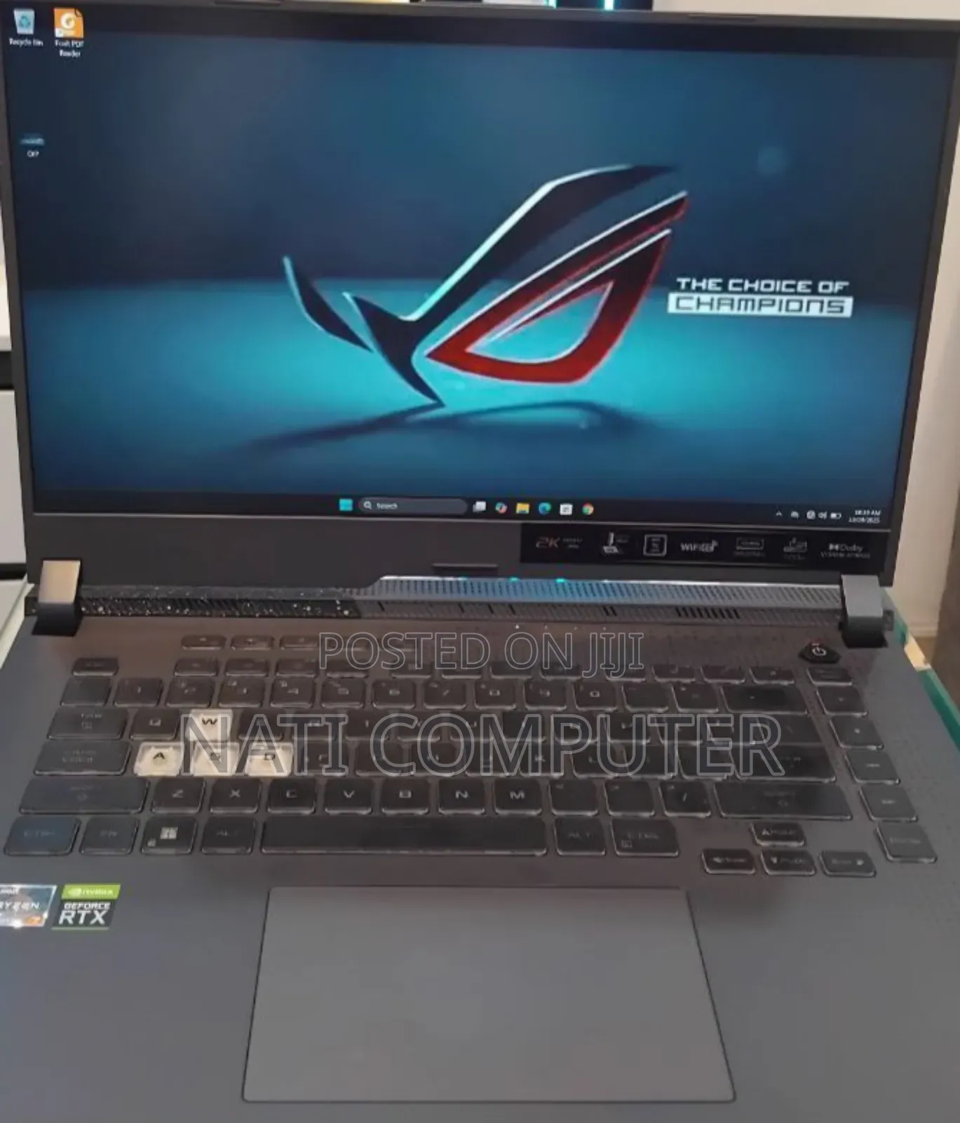 New Laptop Asus ROG Strix G16 G614 16GB AMD Ryzen 7 SSD 512GB