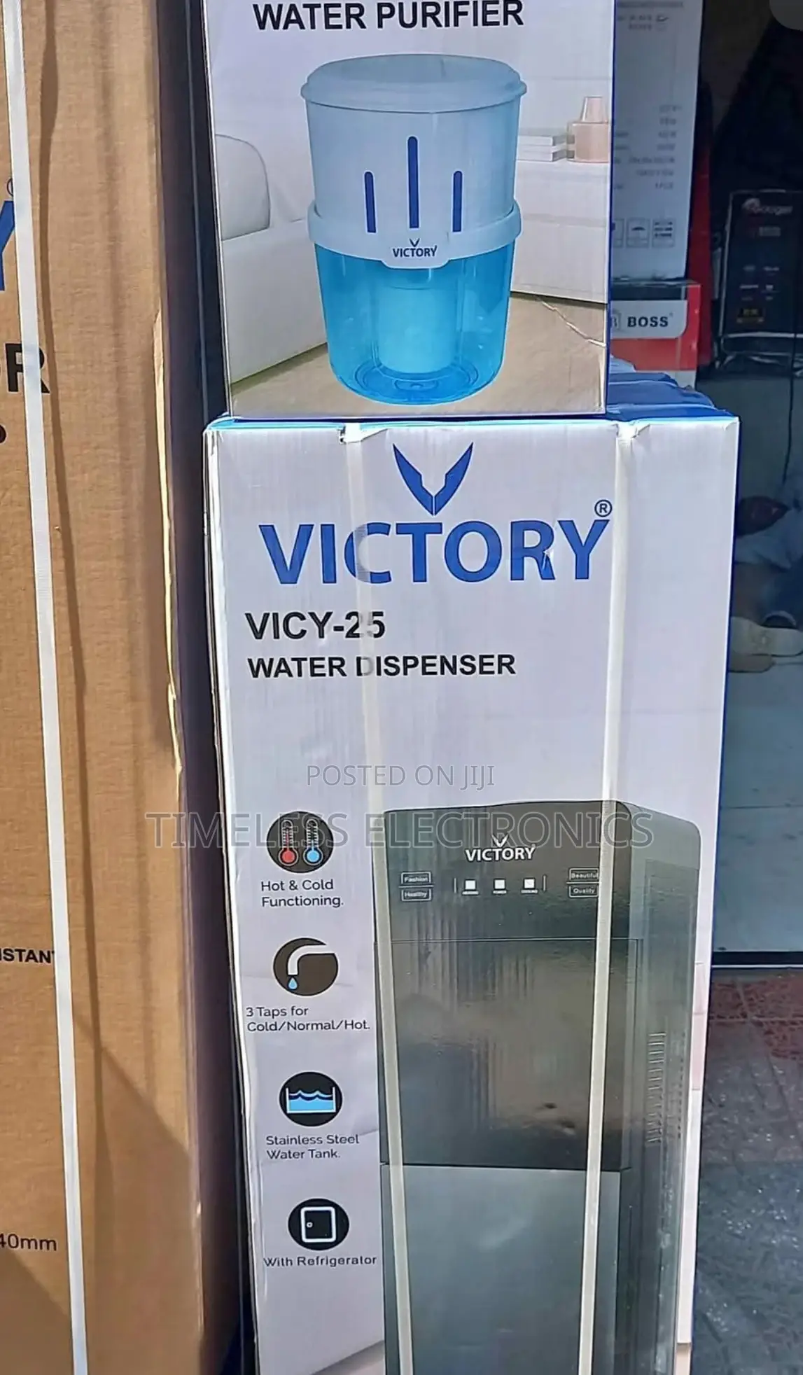 Victory Water Dispenser – Hot Cold Water Anytime!
