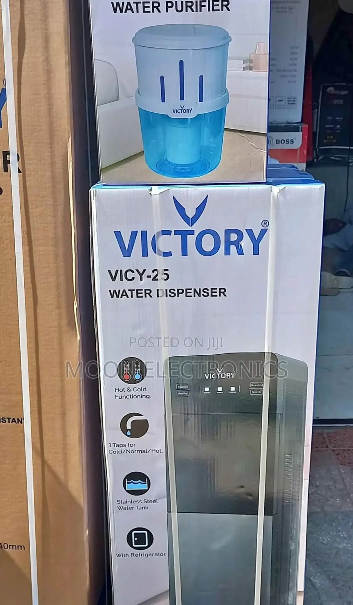 Victory Water Dispenser – Hot Cold Water Anytime!
