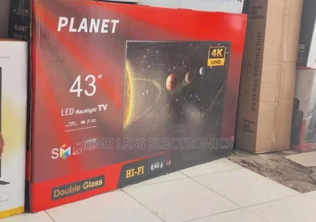 Planet 43′′ Smart Android Tv – Big Screen, Smart Entertainment!
