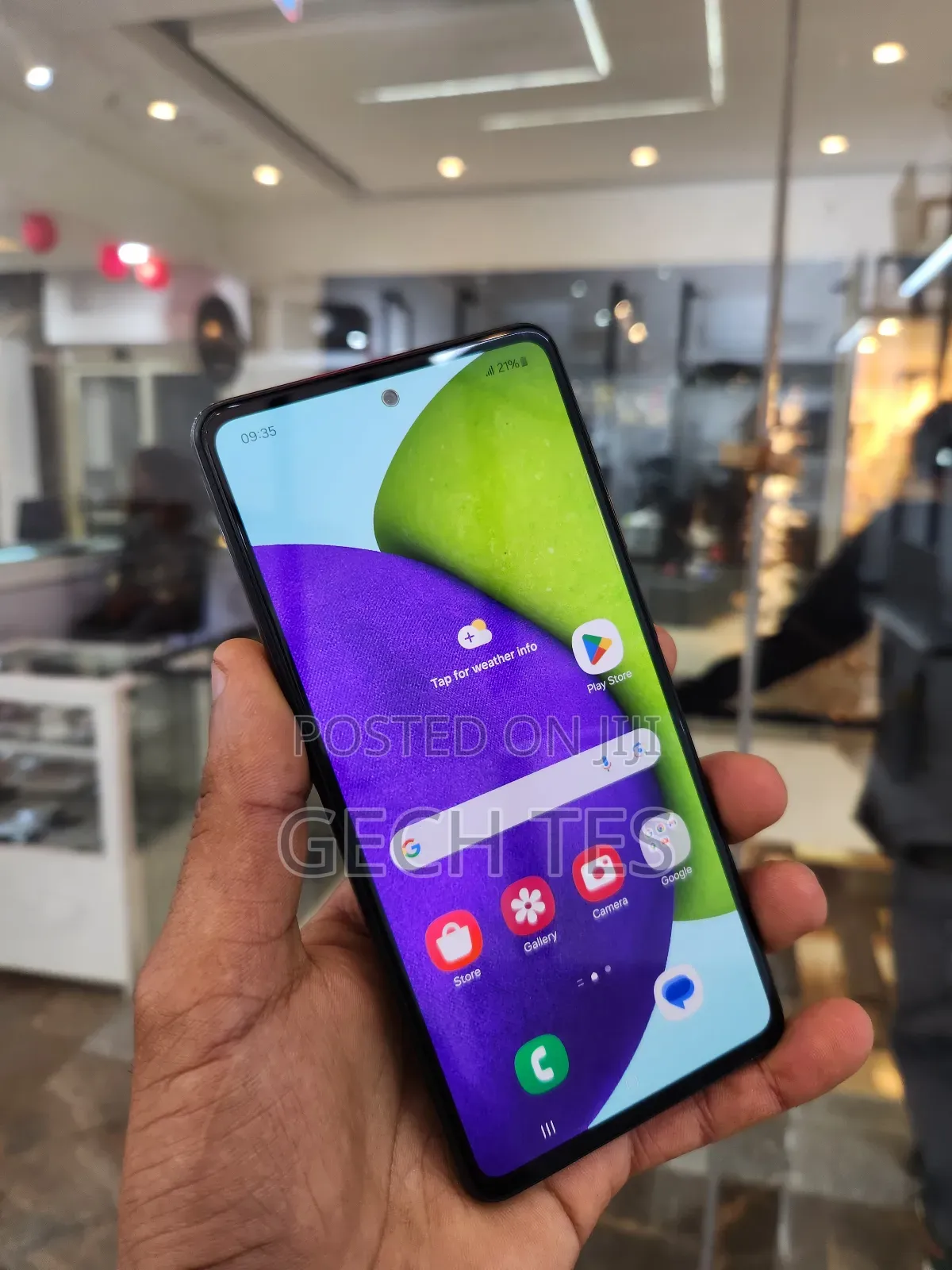 New Samsung Galaxy A52 128 GB Black