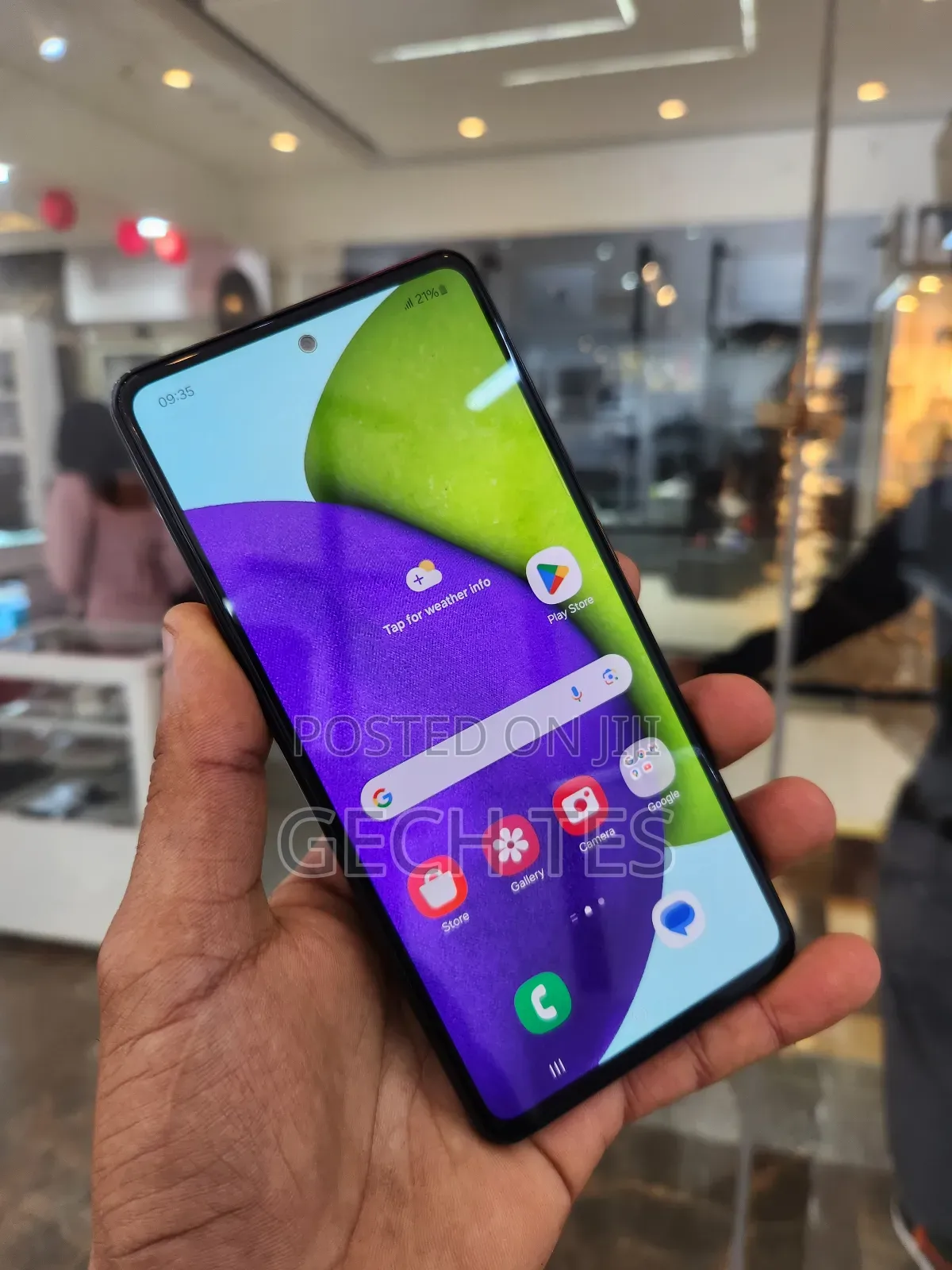 New Samsung Galaxy A52 128 GB Black