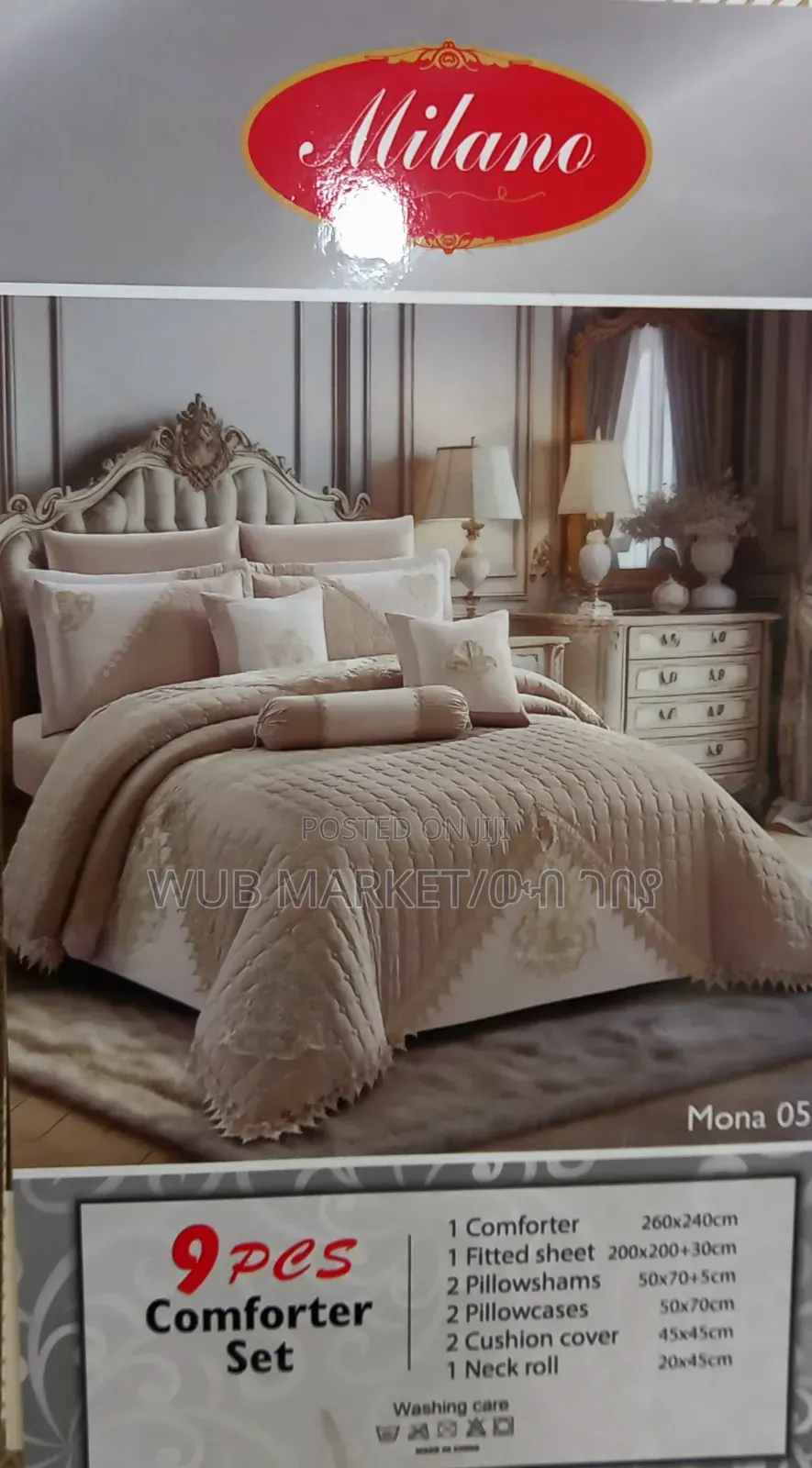 Milano 9 PCS Comferter