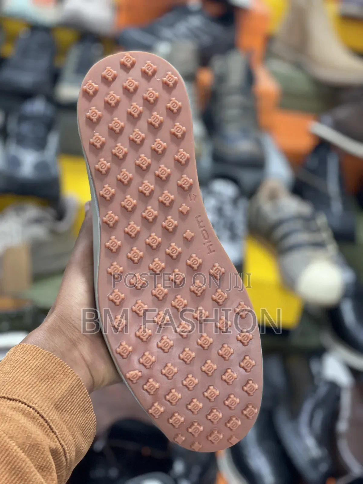 Ecco Men's Brown Leather Low-Top Sneakers (On Sale)