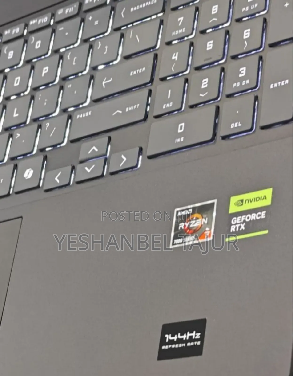 New Laptop HP Victus 15 16GB AMD Ryzen 7 SSD 512GB