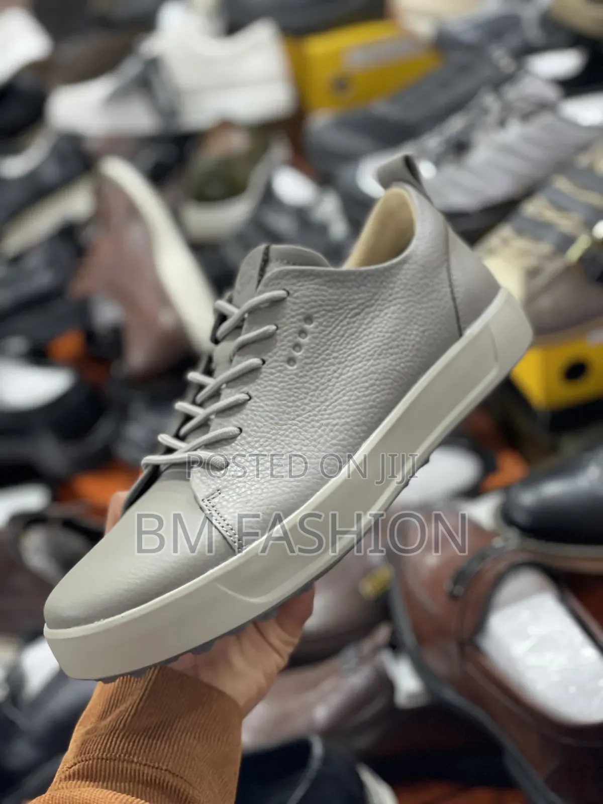 Ecco Men's Flat-Leather Shoes (On Holiday Sale)