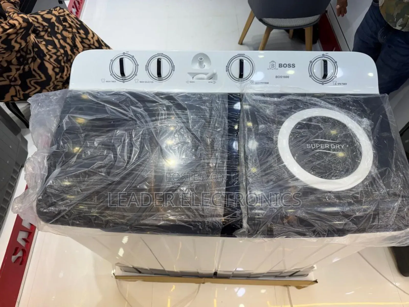 Boss 16kg Washing Machine – High Quality, Powerful Reliable