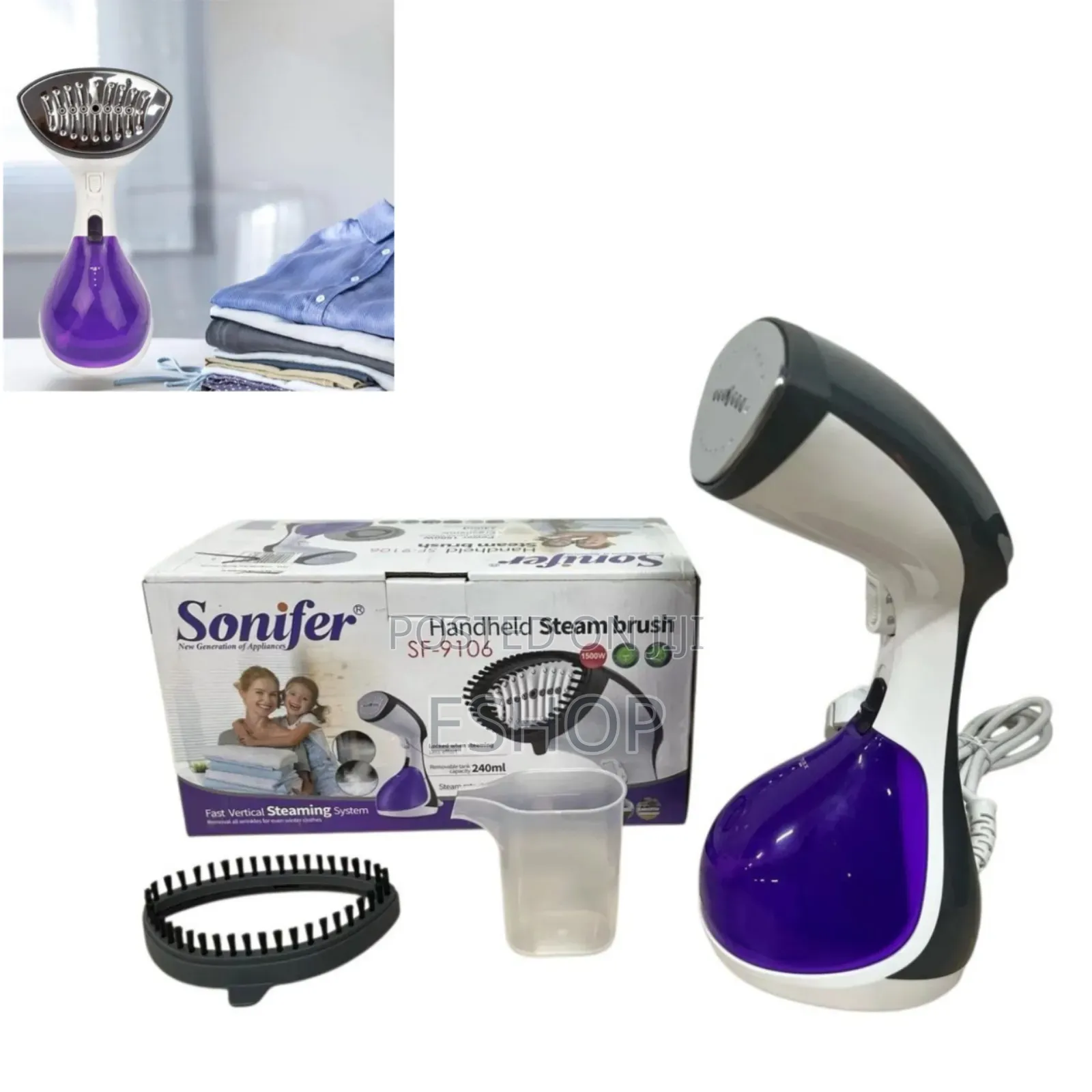 Steamer With Ceramic Plate: No More Fabric Damage