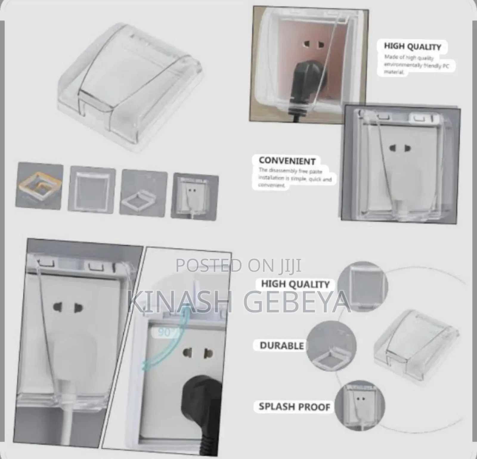 High Quality Water Resistance Socket Cover