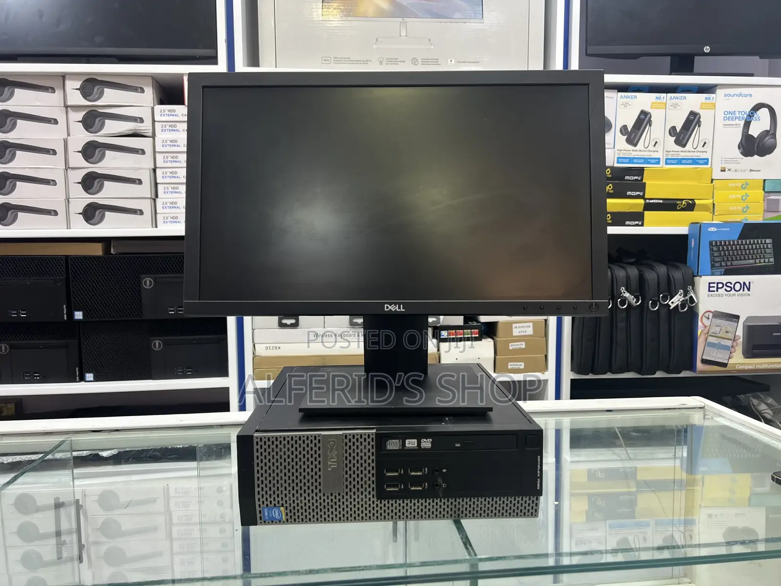 New Desktop Computer Dell OptiPlex 3020 4GB Intel Core i5 HDD 500GB