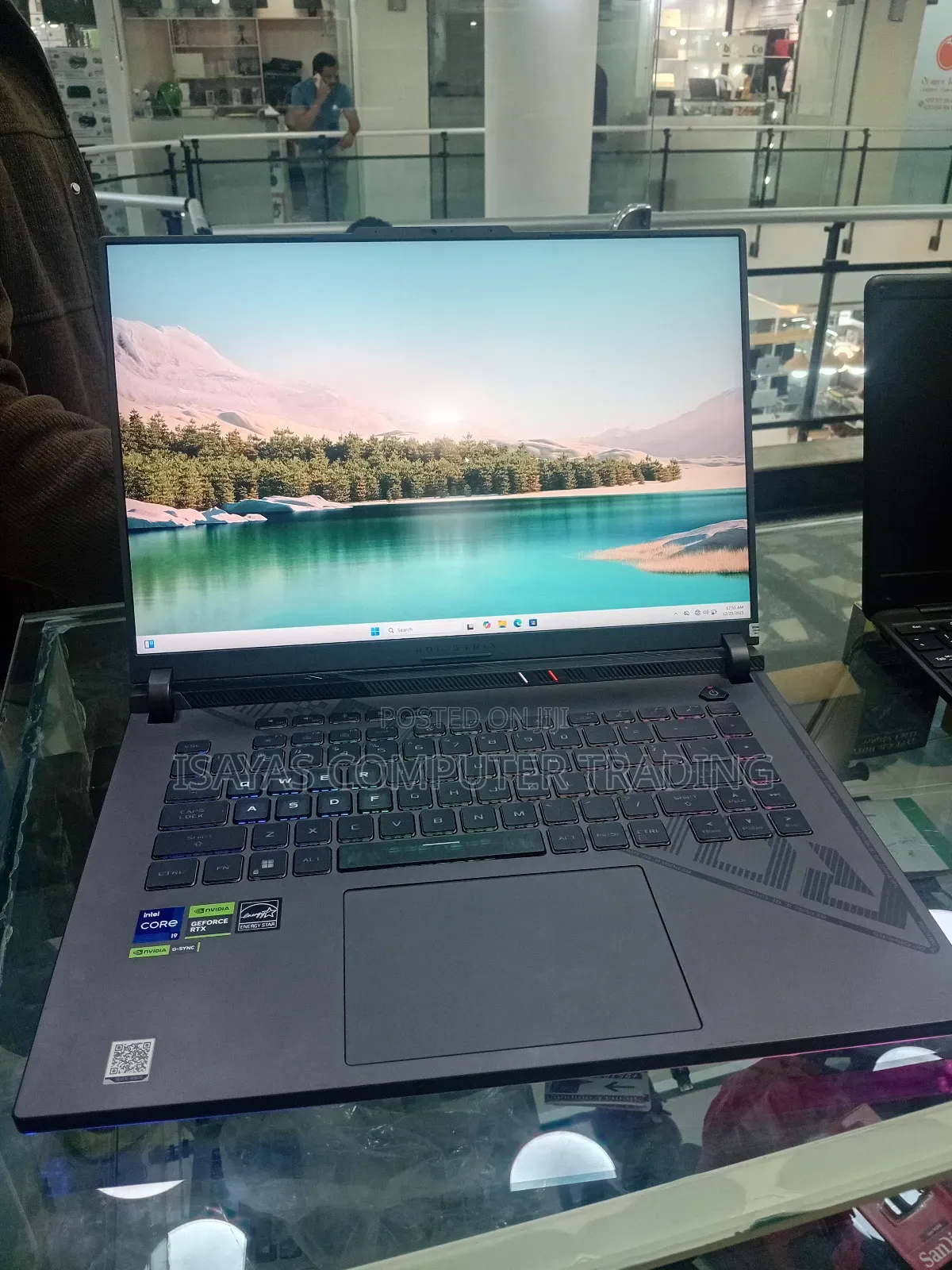 New Laptop Asus ROG Strix G16 G614 32GB Intel Core I9 SSD 1T