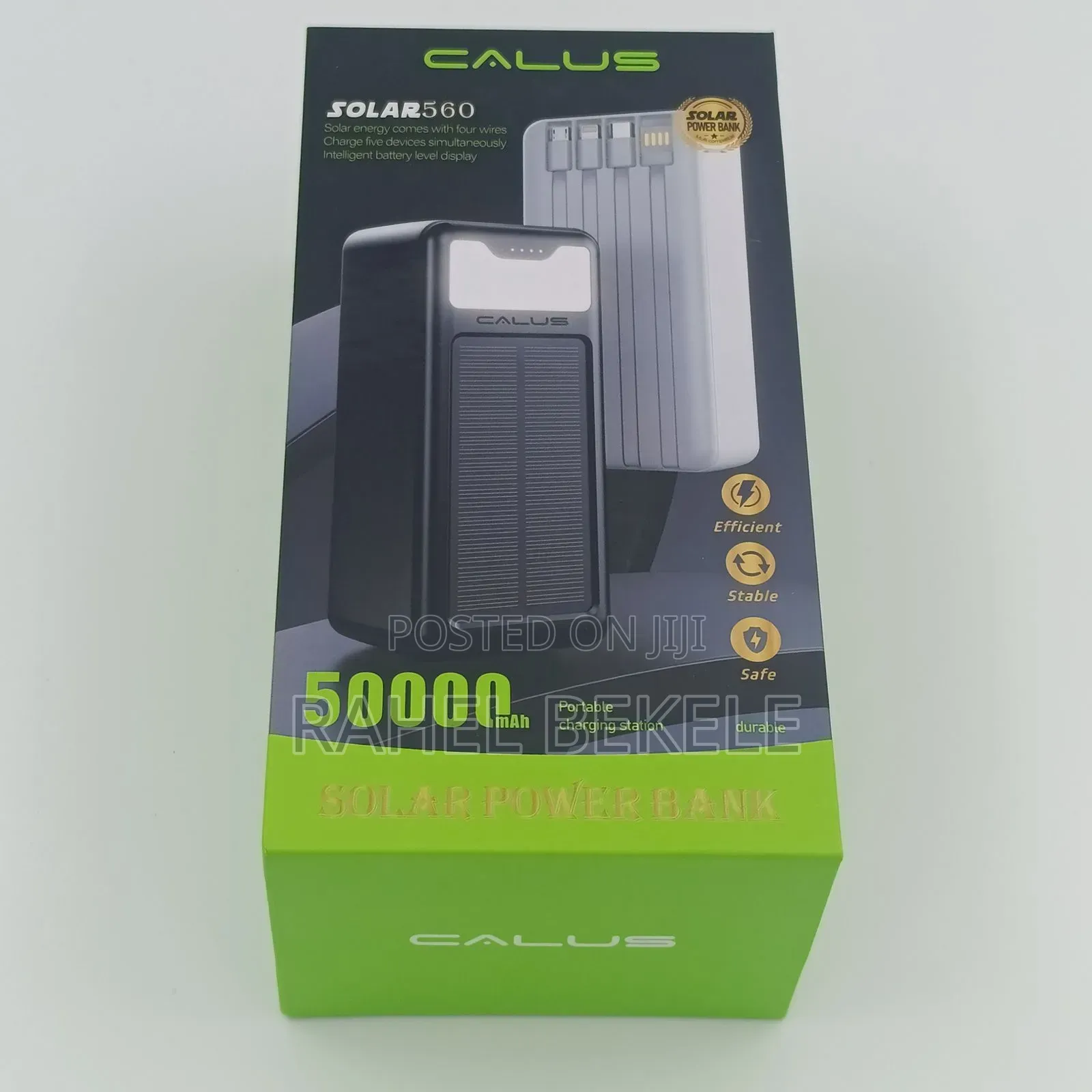 Calus Solarb 50,000mah Power Bank.