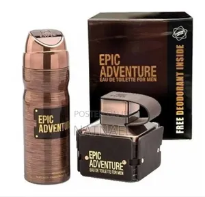 Photo - Emper Epic Adventure Edt Eau De Toilette for Men New Sealed 100ml
