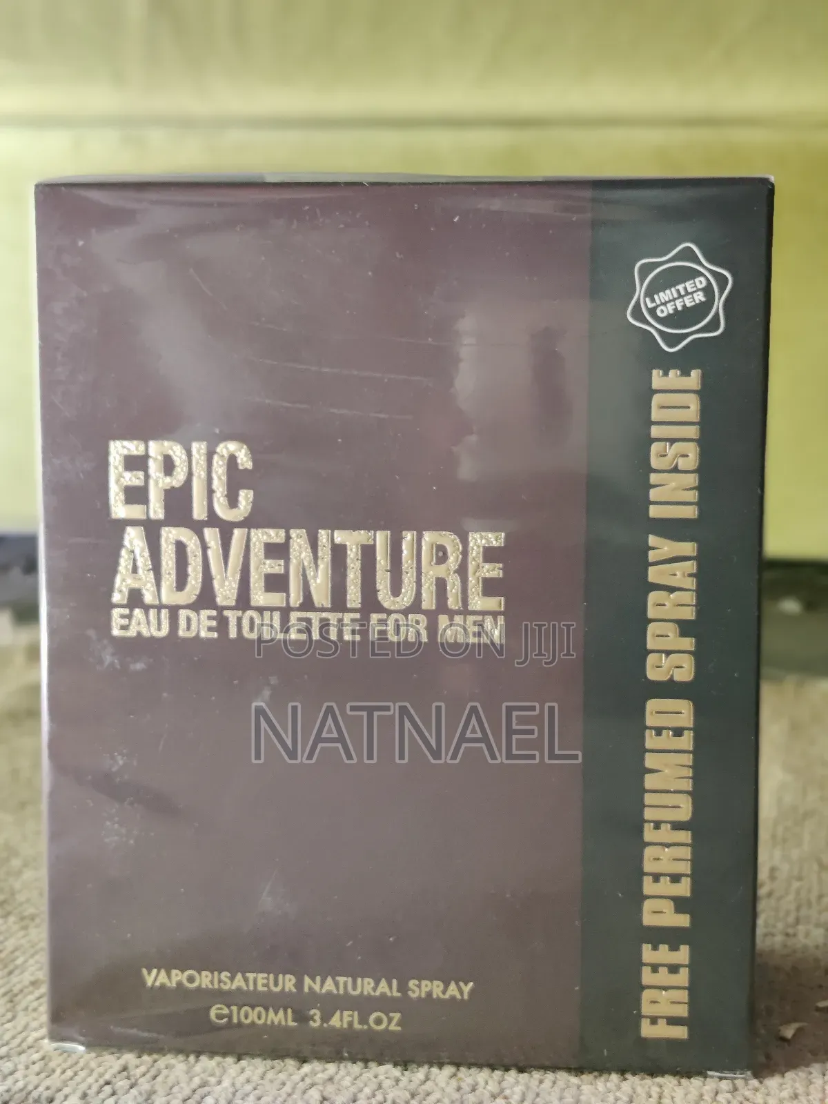 Emper Epic Adventure Edt Eau De Toilette for Men New Sealed 100ml